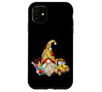 School Bus Driver Graphic For Women And Men Teacher Gnome Custodia per iPhone 11