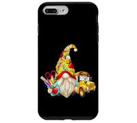 School Bus Driver Graphic For Women And Men Teacher Gnome Custodia per iPhone 7 Plus/8 Plus