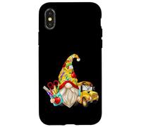 School Bus Driver Graphic For Women And Men Teacher Gnome Custodia per iPhone X/XS