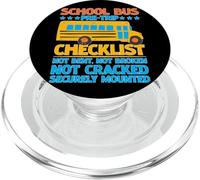 School Bus Pre-trip Checklist - PopSockets PopGrip per MagSafe
