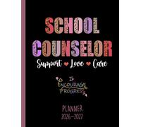 School Counselor Planner 2026-2027: Track Student Academic Goals and Progress