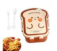 School Lunch Box,Multi-Compartment Microwaveable Storage - Kids Lunch Box Food Containers - for Snack Meal Prep Fruit Kitchen School Office Work Camping Picnic Outdoor Beach
