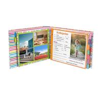 School Memory Book Scrapbook For Kids - From Preschool Through 12th Grade