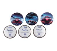 School-Mood accessori per lo zaino 6er Patchy-Set Racecar