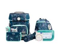 School-Mood Champion Maxx Pro Mila Set di borse per la scuola 7 pezzi ottanio