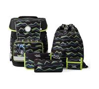 School-Mood Champion Maxx Set di borse per la scuola 6 pezzi giallo