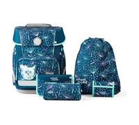 School-Mood Champion Maxx Set di borse per la scuola 6 pezzi ottanio