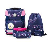 School-Mood Champion Maxx Set di borse per la scuola 6 pezzi viola