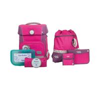 School-Mood Champion Maxx Set di borse per la scuola rosa