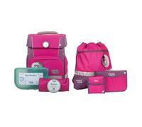 School-Mood Champion Set di borse per la scuola rosa