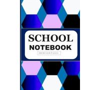 School Notebook: 200 Pages of Wide Ruled Paper for Class Notes, Homework, Study, and Everyday Writing: 200 Ruled Pages for Class Notes, Homework, Study, and Everyday Writing