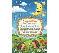 School Notebook for Kids: Cute Primary Composition Book with Sun and Animals | Wide Ruled Journal for School, Writing, and Drawing