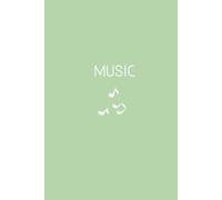 School Notebook: Music Notebook/Notebook Lined Paper