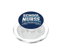 School Nurse Serving Our School PopSockets PopGrip per MagSafe