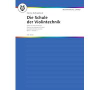 Ecole de la technique Volume 1 (Schule der violintech - Vl solo