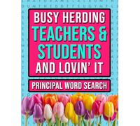 School Principal Word Search: An Appreciation Activity Book For Head Teacher