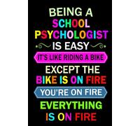 School Psychologist Gifts: Hilarious Blank Lined Notebook: Funny Thank You Appreciation Present for School Psychologist