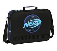 School Satchel Nerf Boost Black (38 X 28 X 6 Cm) NUOVO