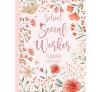 School Social Worker Planner 2025-2026: Track Academic Goals and Student Progress