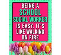 School Social Worker Word Search: A Funny Appreciation Present For Volunteer Women and Coworkers
