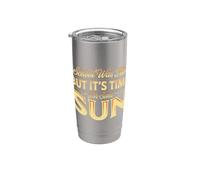 School Was Fun But It's Time For Some Sun Estate in spiaggia Bicchiere termico in acciaio inox doppia parete