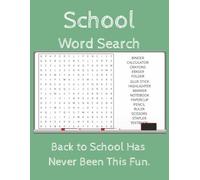 School Word Search: Back to School Has Never Been This Fun.