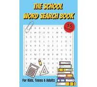 School Word Search Puzzle Book: Word Searches with fun Easy to Read Print about school, students, learning and More |6x9 inches, 110 pages | 50+ ... for spare time , school, vacation and gifts