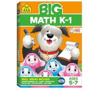 School Zone Big Math K-1 Workbook (Big Workbook)