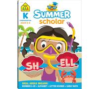 School Zone Kindergarten Summer Scholar Workbook