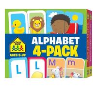 School Zone School Zone Alphabet 4-Pack Flash Cards (Cards)
