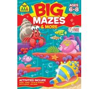 School Zone School Zone Big Mazes & More Workbook (Tascabile)
