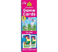 School Zone School Zone Go Fish & Memory Match Farm 2-Pack Game Cards (Cards)