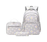 Schoolbag Lunch Bag Set - Cute Student Backpack Combination, Spacious Carrying Solution | For Teens Boys Girls Youth Travel Vacation Outgoing Daily School Use, Bookbag Set, Schol Bag, Travel Backpack
