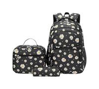 Schoolbag Lunch Bag Set - Cute Student Backpack Combination, Spacious Carrying Solution | For Teens Boys Girls Youth Travel Vacation Outgoing Daily School Use, Bookbag Set, Schol Bag, Travel Backpack