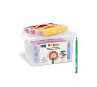 Schoolpack 120 Pastelli Primo - 12 Colori | Pastelli Maxi per Bambini