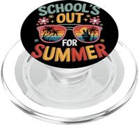 SCHOOL'S OUT FOR SUMMER Occhiali Retrò Palma Vacanza Fine PopSockets PopGrip per MagSafe