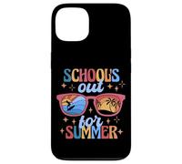 School's Out for Summer Sunglasses Fun Summer Break Vibes Custodia per iPhone 13