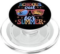 School's Out for Summer Sunglasses Fun Summer Break Vibes PopSockets PopGrip per MagSafe