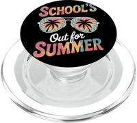 School's Out For Summer Tie Dye Occhiali Sole Retro Vacanze PopSockets PopGrip per MagSafe