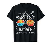 Schools out Forever Retired 2026 Funny Teacher Retirement Maglietta