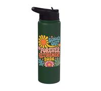 Schools Out Forever Retirement 2026 Retired Student Teacher Stainless Steel Insulated Water Bottle