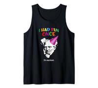 Schopenhauer - I Had Fun Once - It Sucked - Maglietta pessimista Canotta