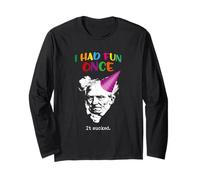 Schopenhauer - I Had Fun Once - It Sucked - Maglietta pessimista Maglia a Manica
