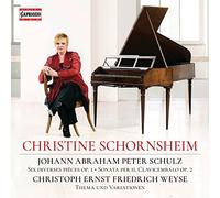 Schornsheim Christine Fp - Six Diverses Pieces Pour Le Clavecin Ou Le Piano Forte Op.1, Sonata Op.2