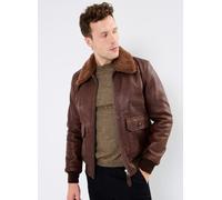 Schott - Blouson Aviateur Avec Col En Peau De Mouton Schott Marrone - Abbigliamento XXL Marrone