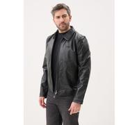 Schott - Blouson Casual Cuir-LC5100LIGHT Nero - Abbigliamento S Nero