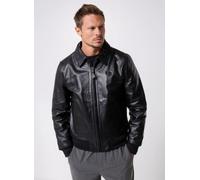 Schott - Blouson Casual Zippe Avec Rib Schott LC5 Nero - Abbigliamento XXL Nero