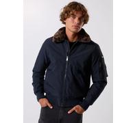 Schott - Blouson Col Fourrure Schott AIRLINES Blu - Abbigliamento XL Blu