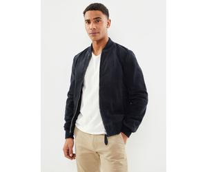 Schott - Bomber Casual Suede-LC300 Blu - Abbigliamento XL Blu