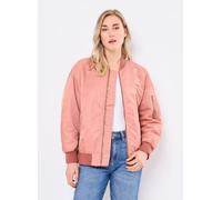 Schott - Bomber Femme Long Zippe Cote Schott Arancione - Abbigliamento XS Arancione